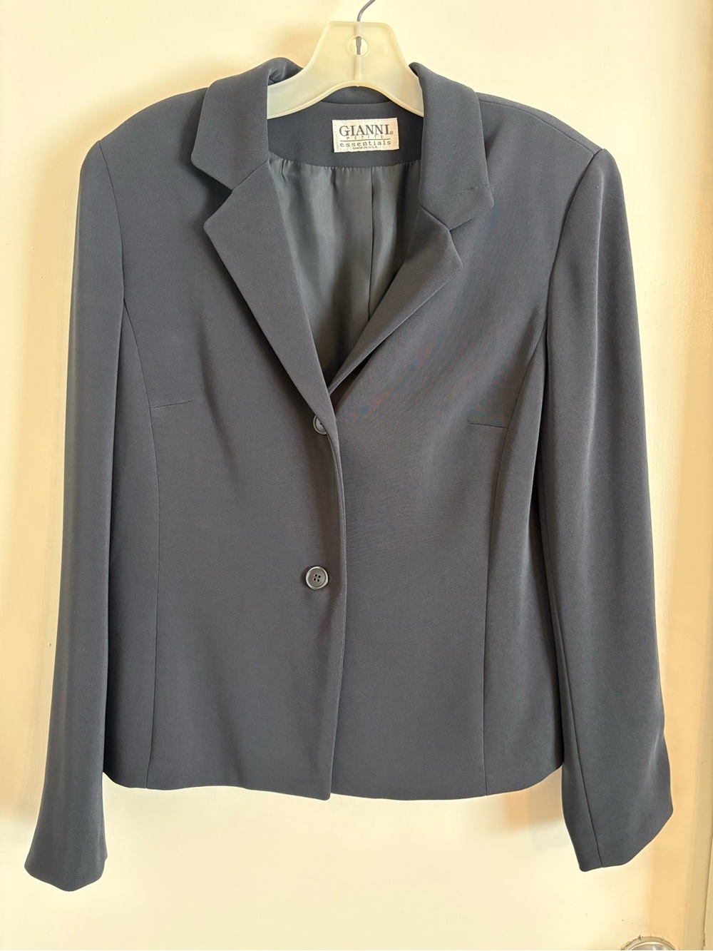 Versace Women's Black Tailored Blazer